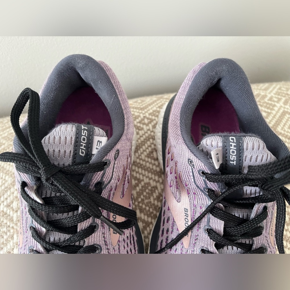 Brooks Women's Athletic Shoes Ghost- Purple and Gray - Picture 6 of 11